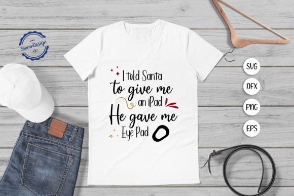 Santa Funny Quote, Christmas SVG File